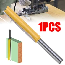High Precision 50mm 2 Cutting Bearing Extra Long Flush Trim Router Bit With Two Flute 1/4 Shank Woodworking Straight Router Bit 4pcs 6 8 10 12mm 1 4 shank flush trim router bits set end bearing router bit diy woodwork tool
