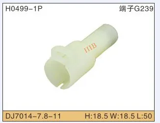 

5set 1P Automobile Waterproof Automotive Line Terminal Auto Wire Terminals Electrical 1 Pin Connectors Dj7014-7.8-11