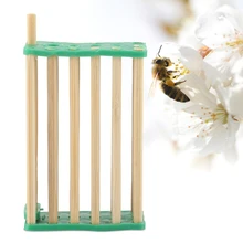 10 шт. queen пчела бамбуковая клетка пчеловод инструмент портативный Премиум материал пчеловодство оборудование