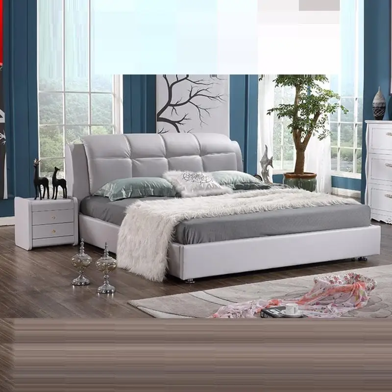 Per La Casa Set Single Mobilya Bett Frame Letto Kids Home Ranza Leather bedroom Furniture Cama Moderna Mueble De Dormitorio Bed