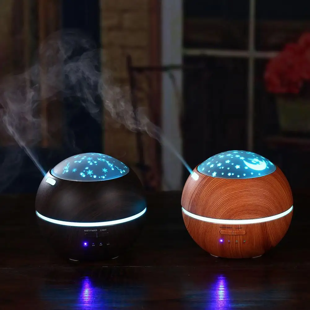 

150ml LED Night Light Humidifier Mini Home Office Essential Oil Aroma Diffuser