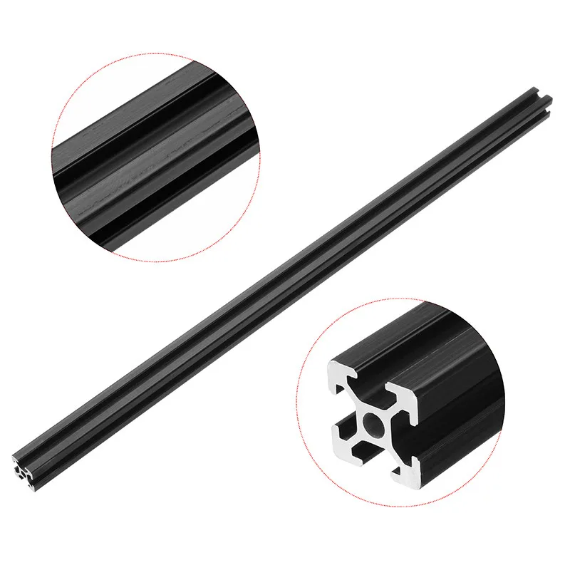 

CNC Accessories Machifit 700mm Anodized 2020 T-Slot Aluminum Profiles Extrusion Frame For CNC Professional 3D Printers Plasma