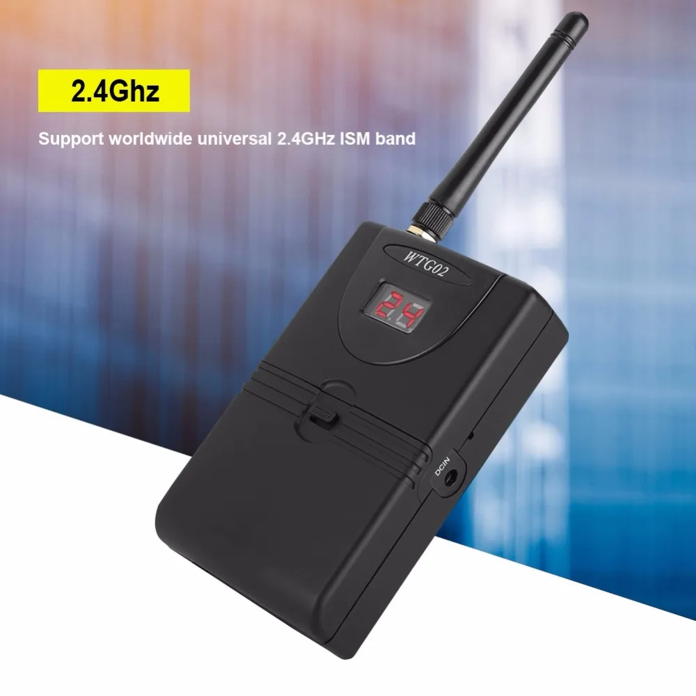 

New WMS02 Wireless In Ear Monitor System 2.4GHz Professional Digital In Ear Monitor On Stage Audio System