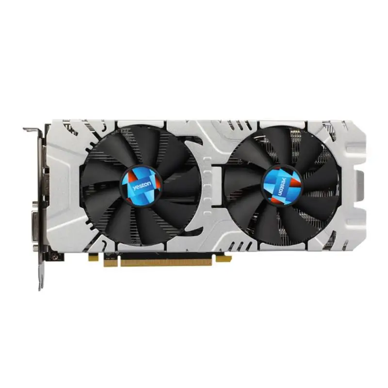 Yeston RX580 8G 256bit GDDR5 PCI-Express 3,0 игровой настольный компьютер ПК видеокарты Поддержка DVI-D HDMI DP VSR настольный компьютер