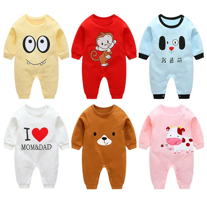 

Baby Rompers Cotton Baby Boy Clothes Penguin Style Boy Clothes Newborn Baby Girl Clothing Infant Jumpsuit For Babe Clothes