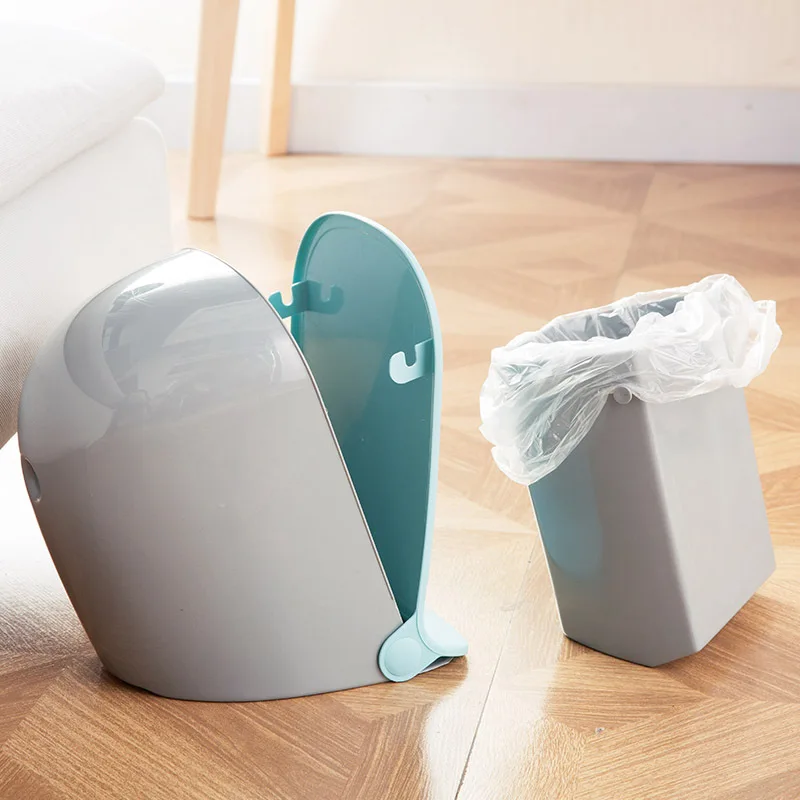 Plastic Foot Pedal Trash Can Kitchen Waste Bin Garbage Dust Dustbin Bucket Rubbish Holder Toilet