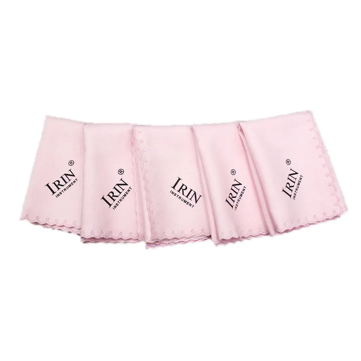 

IRIN 5pcs Microfiber Clean Polish for Musical Instrument Guitar Violin Piano Clarinet Trumpet cleaning cloth for sax