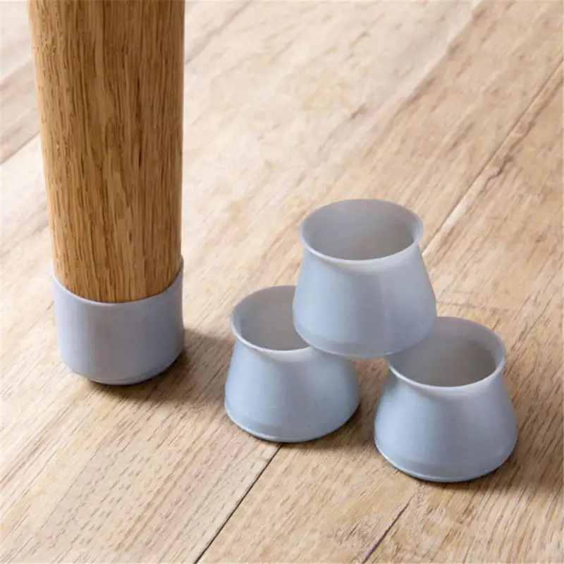 Pack Furniture Table Chair Leg Floor Feet Cap Cover Protectors Stool Mute Mat Useful 4Pcs