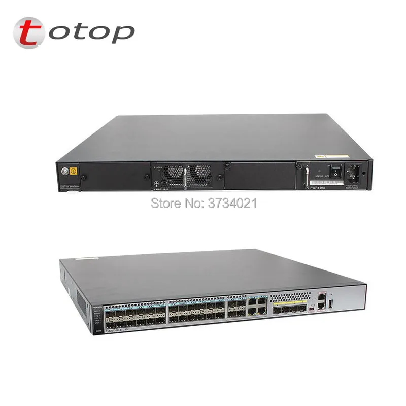 Huawei S5720 серии 36C EI 28S AC коммутатор Быстрый для интернет сети 28 портов 10/100/1000 сетевой