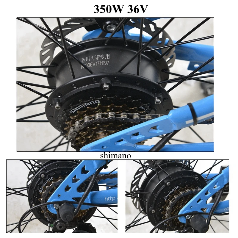 Cheap Powerful Electric Bicycle Two Wheels Electric Bicycle Mountain Bike 21 Speeds 36V 350W Electric Snow Bike For Adults With Seat 5 Cheap Powerful Electric Bicycle Two Wheels Electric Bicycle Mountain Bike 21 Speeds 36V 350W Electric Snow Bike For Adults With Seat 5