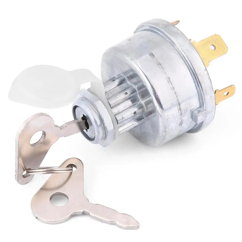 

Metal Ignition Switch Starter with 2 Keys for 12V 24V Car Motorcycle Start Lock Universal