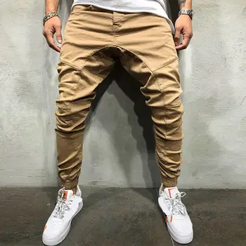 

ZACOO Men Hip Hop Style Fashion Side Zipper Casual Pants
