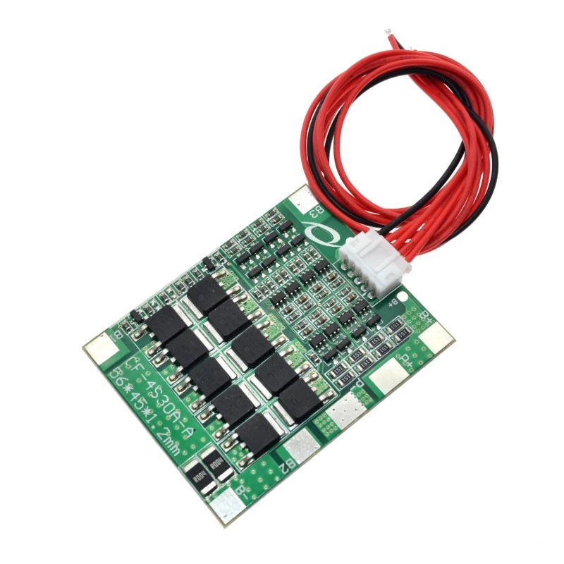 4S 30A 14 8 V литий ионный аккумулятор 18650 Bms упаковывает Щит защиты печатной платы с