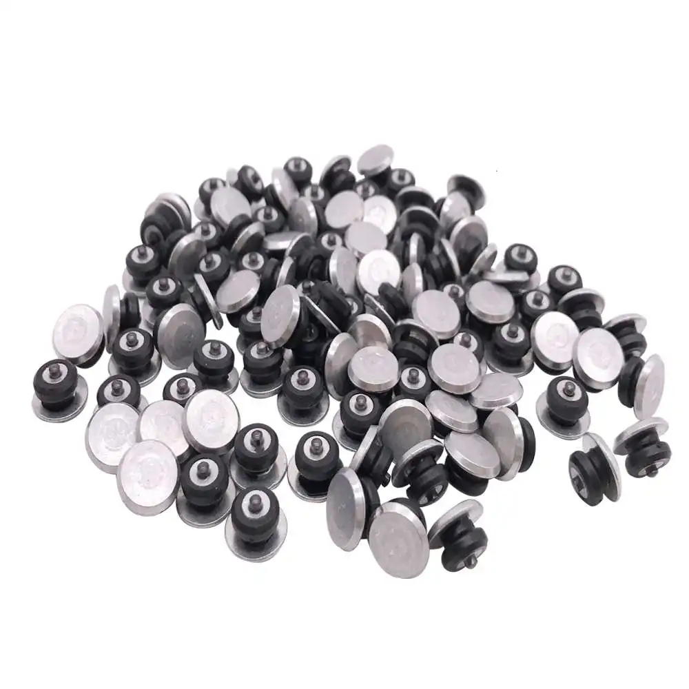 

100Pcs 12-8-2 Wear-Resistant Sleeve Studs Car Atv Tire Anti-Skid Nails