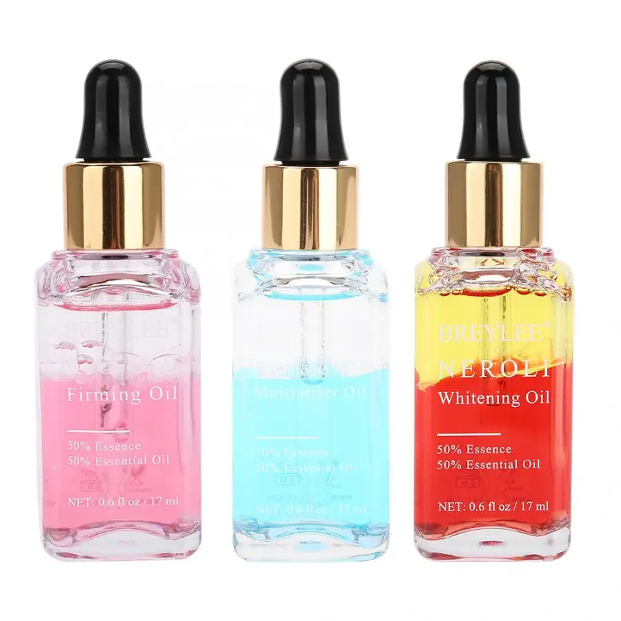 

BREYLEE 17ml Moisturizing Wrinkle Remover Whitening Essence Essential Oils Face Skin Care Firming Anti-Aging Serum