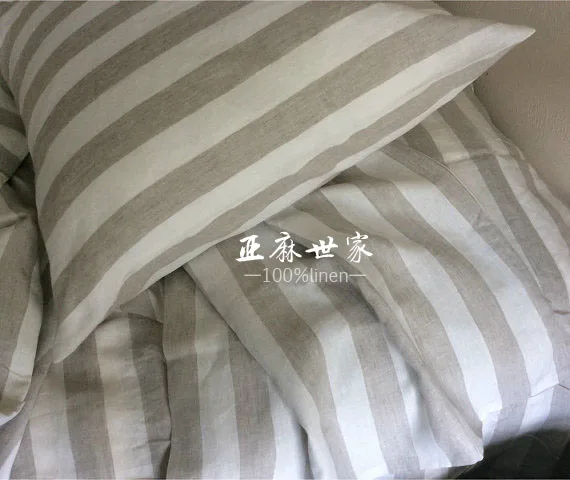 Extra Wide 110 Inch Linen Fabric 100 Pure Flax Cloth Stone Washed Extra Wide 110 Inch Linen Fabric 100 Pure Flax Cloth Stone Washed Stripe Soft