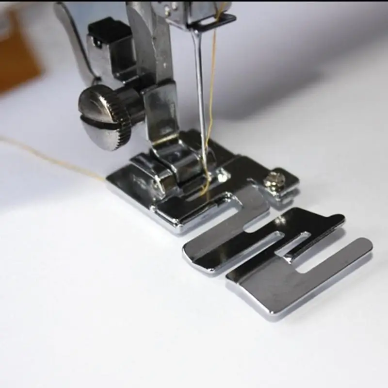 1 шт. прижимная деталь швейной машины эластичный шнур лента ткань стрейч домашние Швейные ножные нажимные инструменты Швейные аксессуары