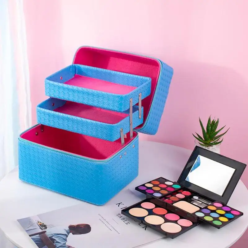 

Professional Makeup Brush Holder Cosmetic Tools Storage Bag Handheld Portable Large Capacity Makeup Organizer Brush Holder