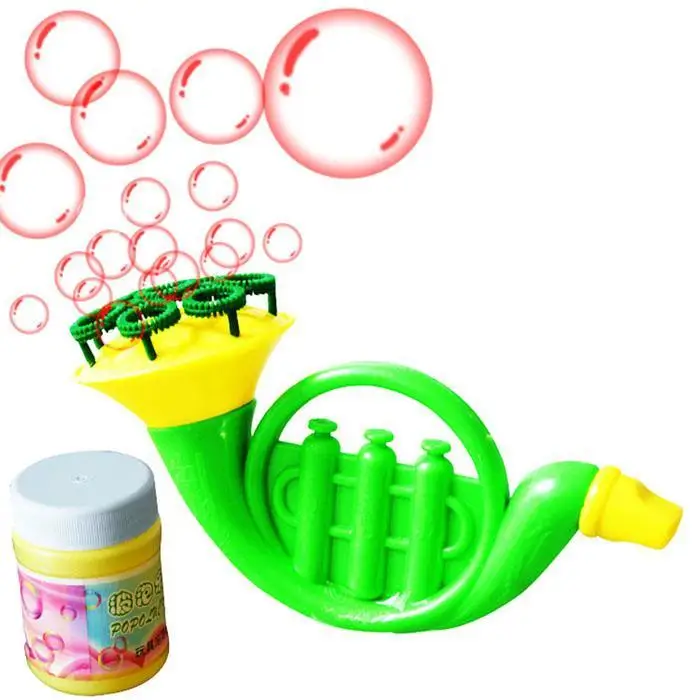 Random Color Water Blowing Toys Bubble Soap Bubble Blower Outdoor Kids Child Toys