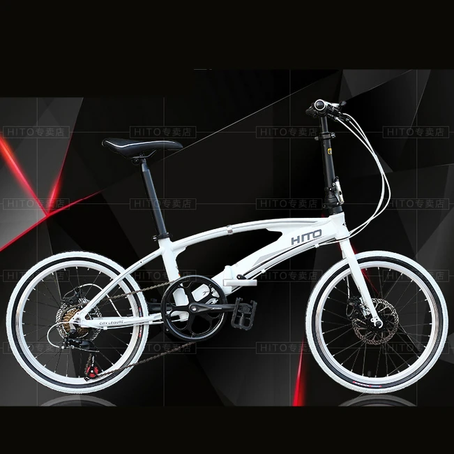 Perfect New Brand 20/22 Inch Wheel Aluminum Alloy Frame Double Tube Folding Bike Outdoor Bmx Bicicletas Disc Brake Bicycle 3