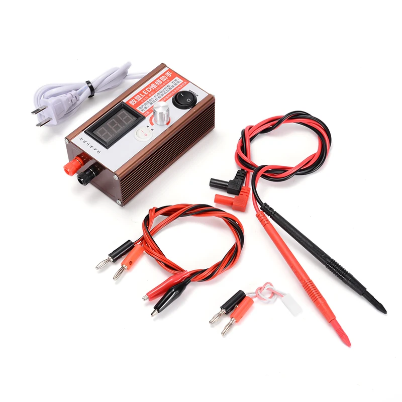 

1-100 Inch LED Lamp Beads Boards Detection Tool 220V LED TV Backlight Tester with Alligator Clip Test Leads