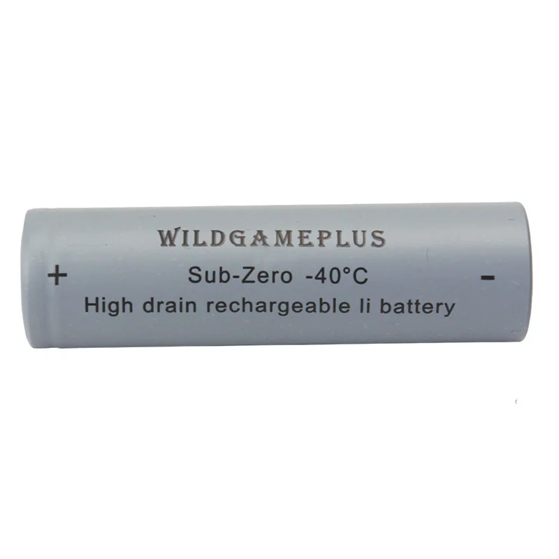 Wildgameplus WG18650F литиевый аккумулятор 40 градусов версия Subzero литиевая батарея Зимний