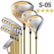 Для мужчин гольф клуб полный набор Honma Bere S-05 четыре звезды набор для гольф-клуба(14) Нет гольф мешок графит вал
