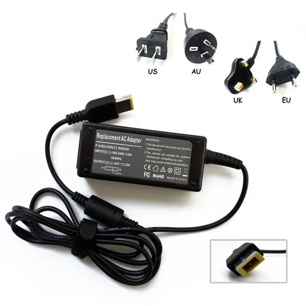 Laptop Power Supply Cord For Lenovo IdeaPad Yoga 11 11S 59370508 20V 2