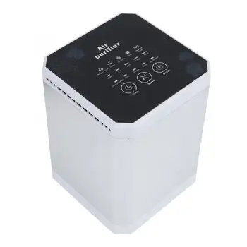 

Household Negative Ion Generator Air Purifier With True HEPA Filter Desktop Mini Air Ionizer Compact Air Cleaner for Home