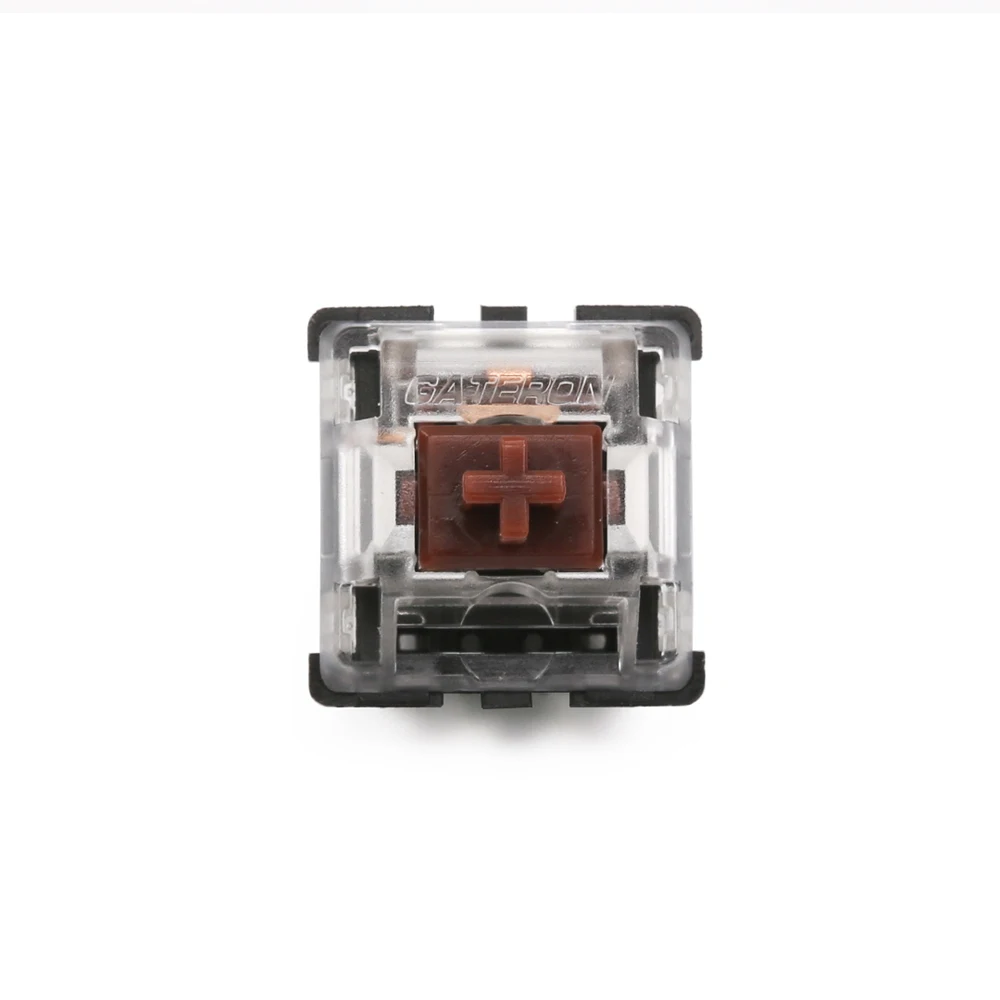 Цена 70 шт. упаковка 3Pin Gateron тактильный коричневый Переключатель Клавиатуры переключатель для механической игровой клавиатуры Gateron переключател...