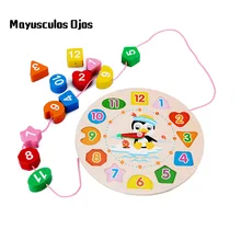 Будильник, Обучающие игрушки, Цифровая форма, подходящая рука, многоцелевой, раннее образование, бисерные строительные блоки, игрушки