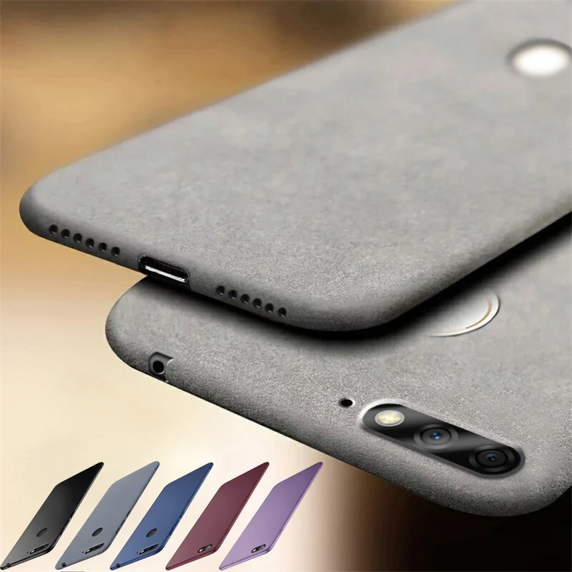 Мягкий ТПУ для Huawei Y6 Pro Y9 2018 Nova 2i 2S 3 3e песчаник матовый чехол Y7 Prime легкий телефона |
