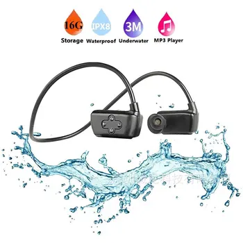 

Newest Waterproof 16G HIFI APT-x MP3 Player IPX8 Swimming Outdoor Sport Earphones USB MP3 Music Players