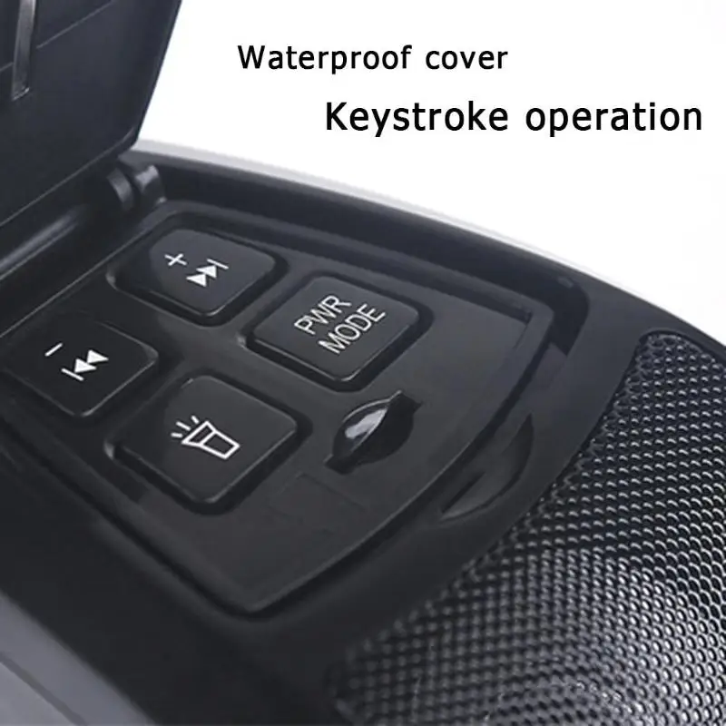 Водонепроницаемый Bluetooth динамик MT493 для мотоцикла громкий система MP3 музыкальный