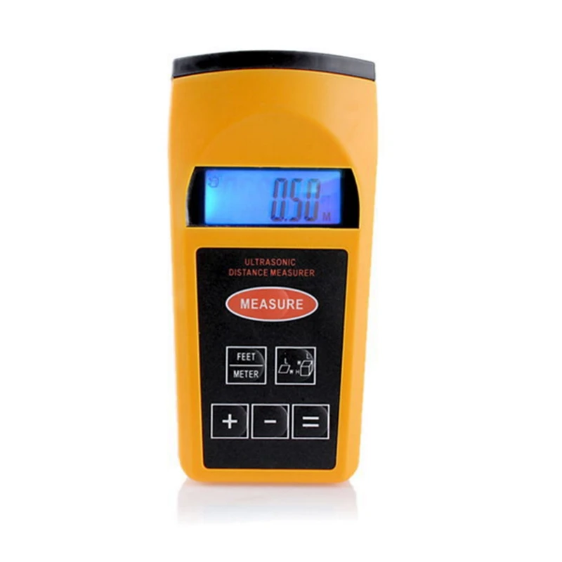 

18 m Digital Ultrasonic Distance Measurer Area Volum Meter Rangefinder Measuring Tool for House Use