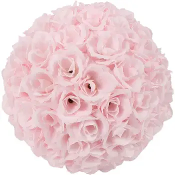 

5Pcs 25CM Flower Balls Wedding Decoration Pink Flowers Tissue Paper Pompoms Decoration Party Flower Ball