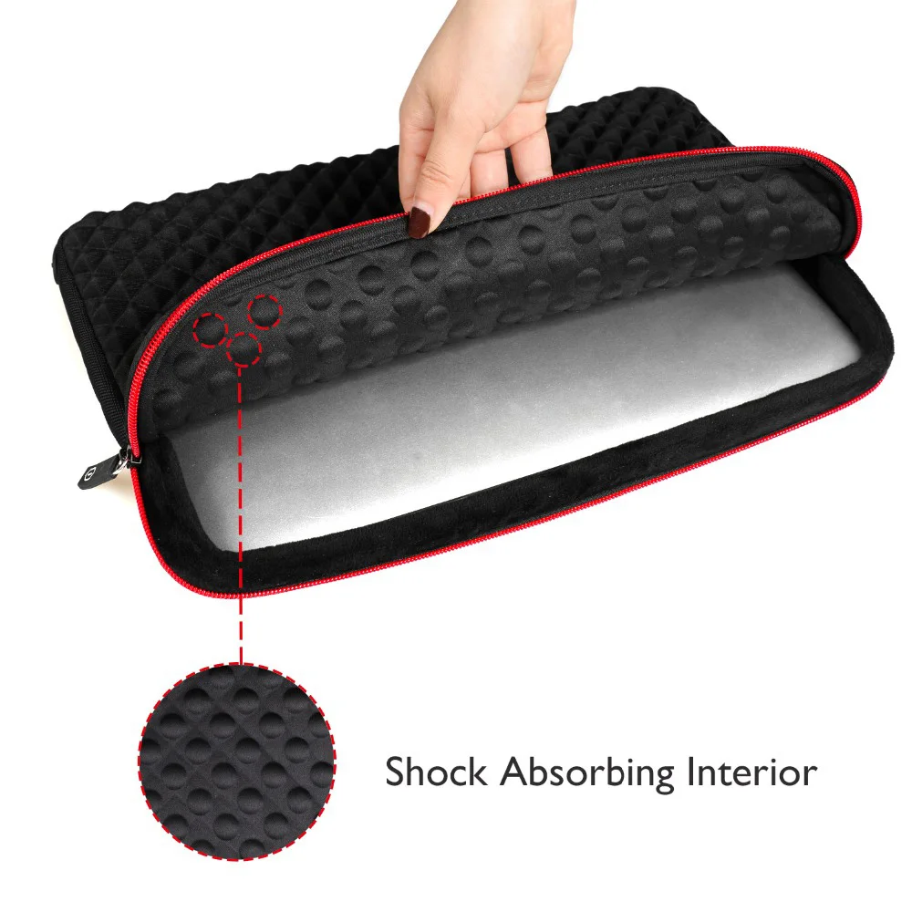 Wiwu-bolsa do Portátil 173 Polegadas Case Impermeável para o Macbook Pro 17 para o Computador e o Caderno - Imagem 2