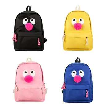 

Fashion Cartoon Pattern Women Backpack Preppy Style Canvas Shoulder Travel School Backpack Cute Mochilas Mujer