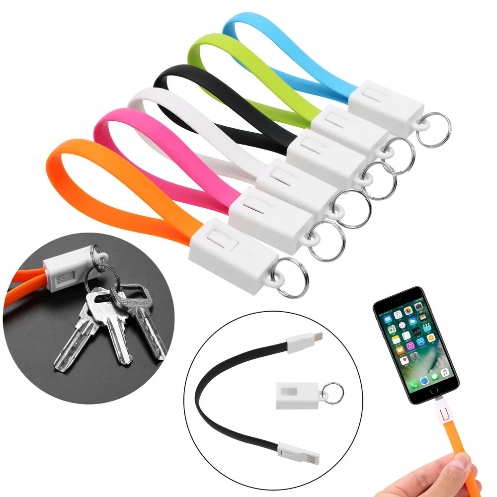 

Multifunction Key Chain Micro USB Charger Cable For Android and For iPhone Car Key Ring Keychain Auto Accessories Keyring