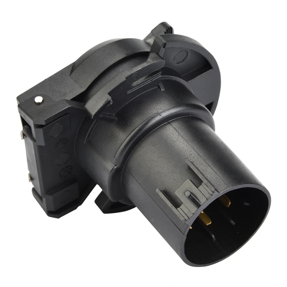 

7 Pin Car Trailer Socket Plug Adapter Connector for Caravan Towbar Towing 12-24V US Plug Adapter car tools araba aksesuar