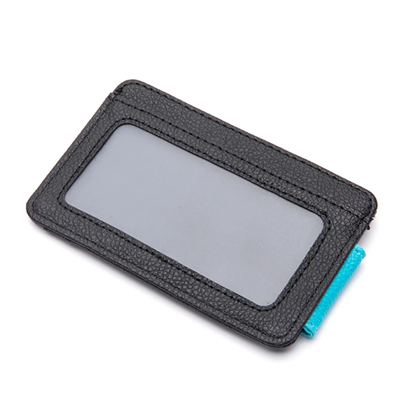 

Vintage Driver License Case Men ID Card Wallet Male Slim Short Litchi Patten PU Leather Credit Card Holders Magic Button Clip