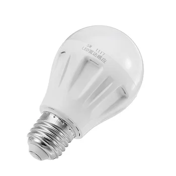 

CLAITE SMD2835 E27 5W Pure White Radar Sensor Light Control LED Light Bulb for Corridor Widely Application AC85-265V