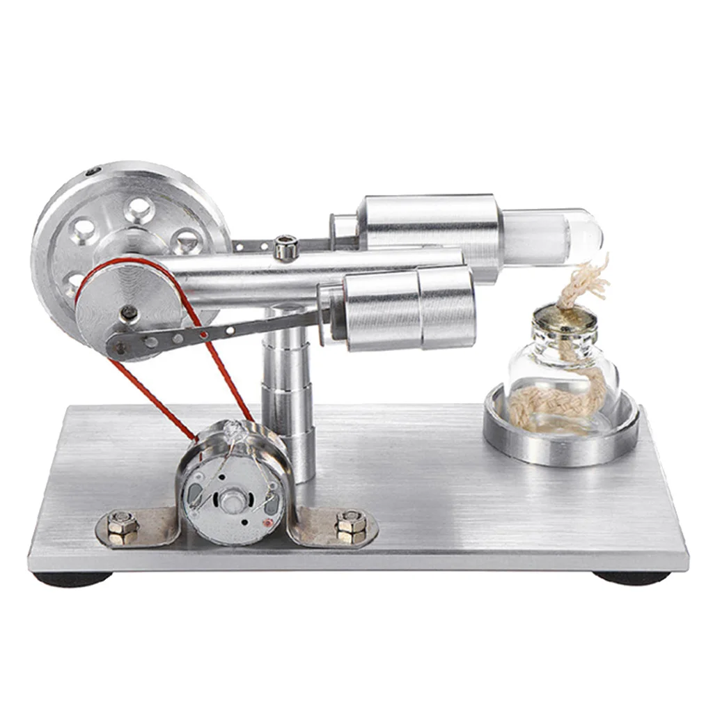 Hot Air Stirling Engine Model Kits Physical Motor Power Electricity Generator Science Toy Educational цена Hot Air Stirling Engine Model Kits Physical Motor Power Electricity Generator Science Toy Educational цены онлайн