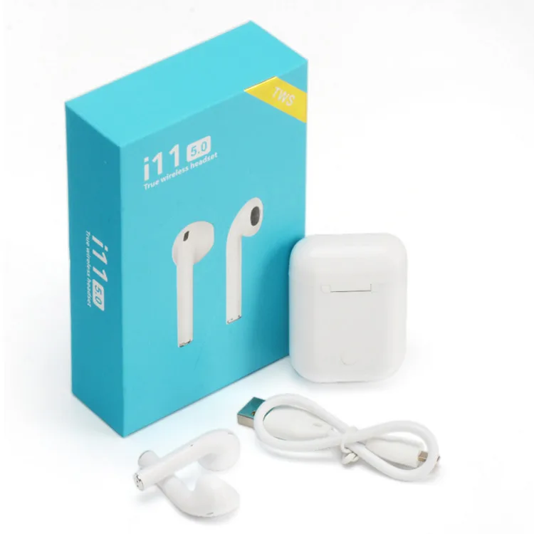 

NEW I11 TWS Touch Bluetooth 5.0 Headset Call Wireless Motion Headset Charging Warehouse Bluetooth Earphones Upgrade From