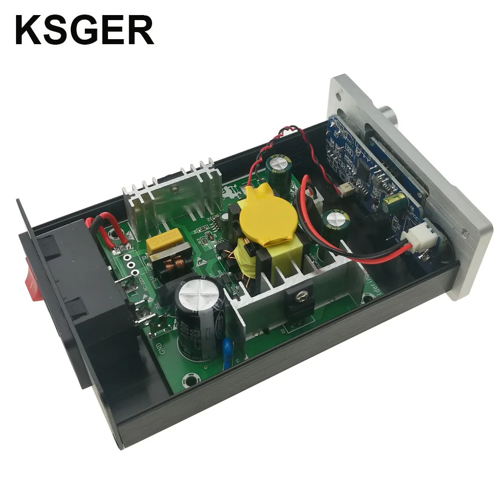 KSGER STM32 OLED V2.1S DIY T12 Электрический паяльник станция FX9501 сплав паяльная ручка контроллер температуры сварочный инструмент