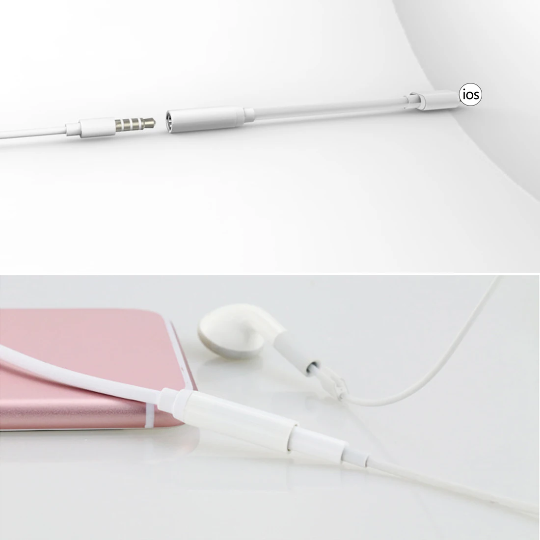 Beste Ondersteuning nieuwste IOS12 Voor Lightning Audio Converter voor iPhone 7 8 8X iPhone XS Max 3.5mm headphone Jack Adapter Spelen Muziek