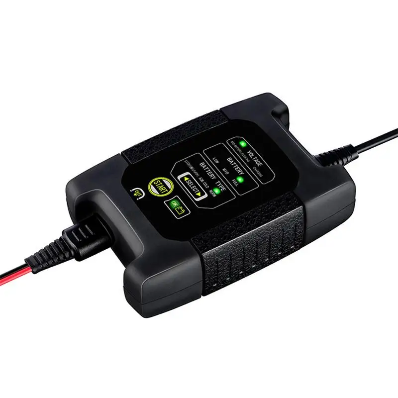 Car Battery Charger 12V24V Motorcycle Battery Fully Intelligent Pure Copper Repair Automatic Charger Quick Delivery
