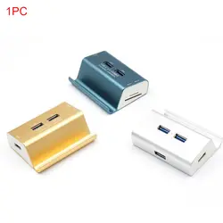 Легкий Высокая скорость Multi USB Combo Mini 5 Гбит/с кардридер 3 порта Портативный USB 3,0