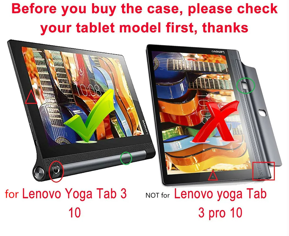 Чехол для планшета Lenovo Yoga Tab 3 10 X50L X50F с подставкой из искусственной кожи Tablet 1 X50M