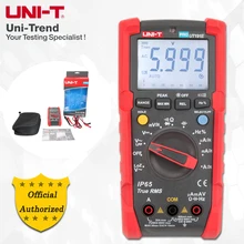 UNI T UT191E UT191T Professional Multimeter true RMS IP65 waterproof dustproof digital multimeter temperature LoZ voltage
